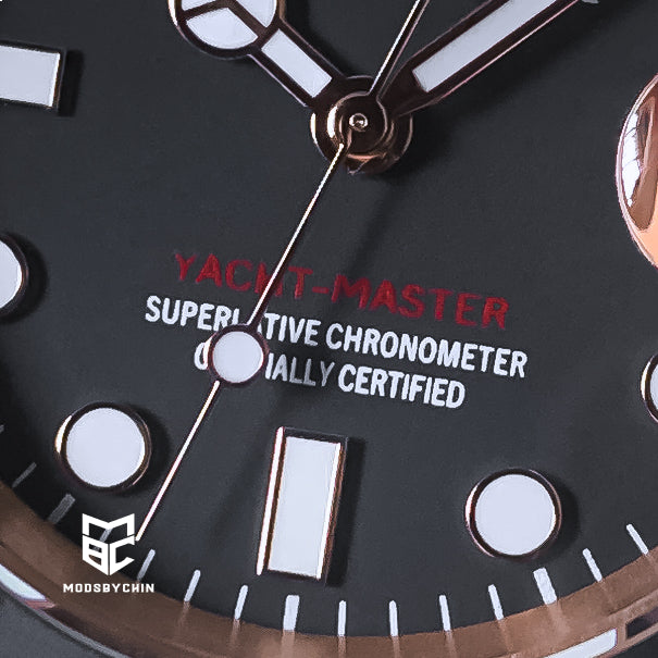 Yacht Master Everrose Gold & Black