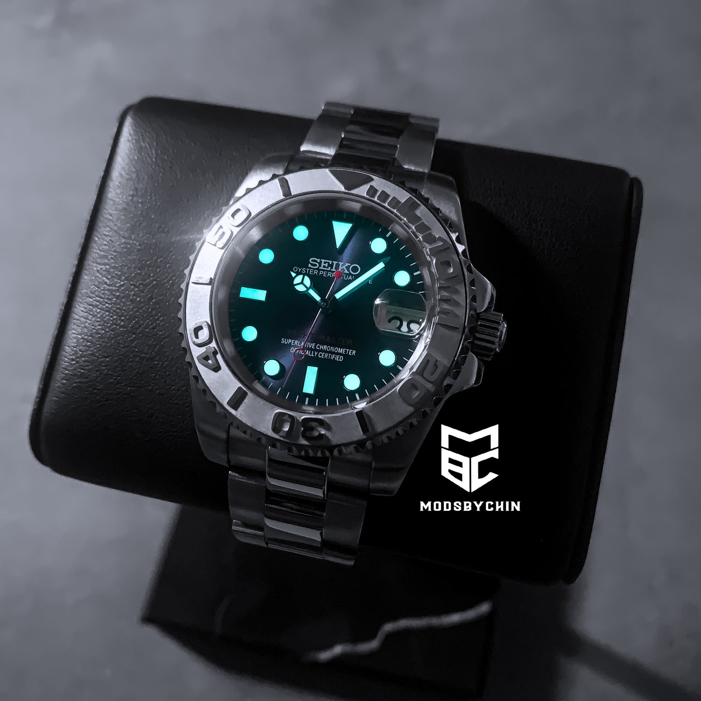 Yacht Master Platinum Blue