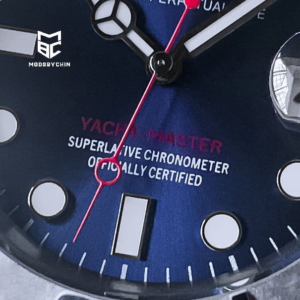 Yacht Master Platinum Blue