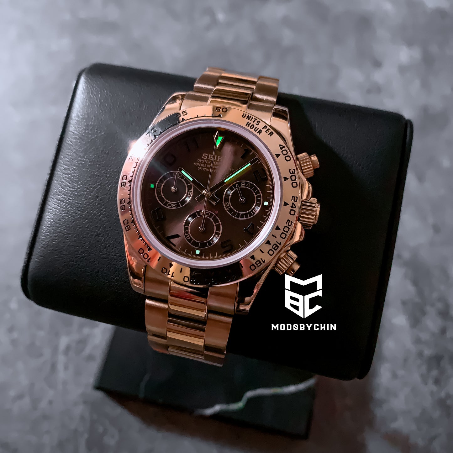 Daytona Everrose Gold & Chocolate