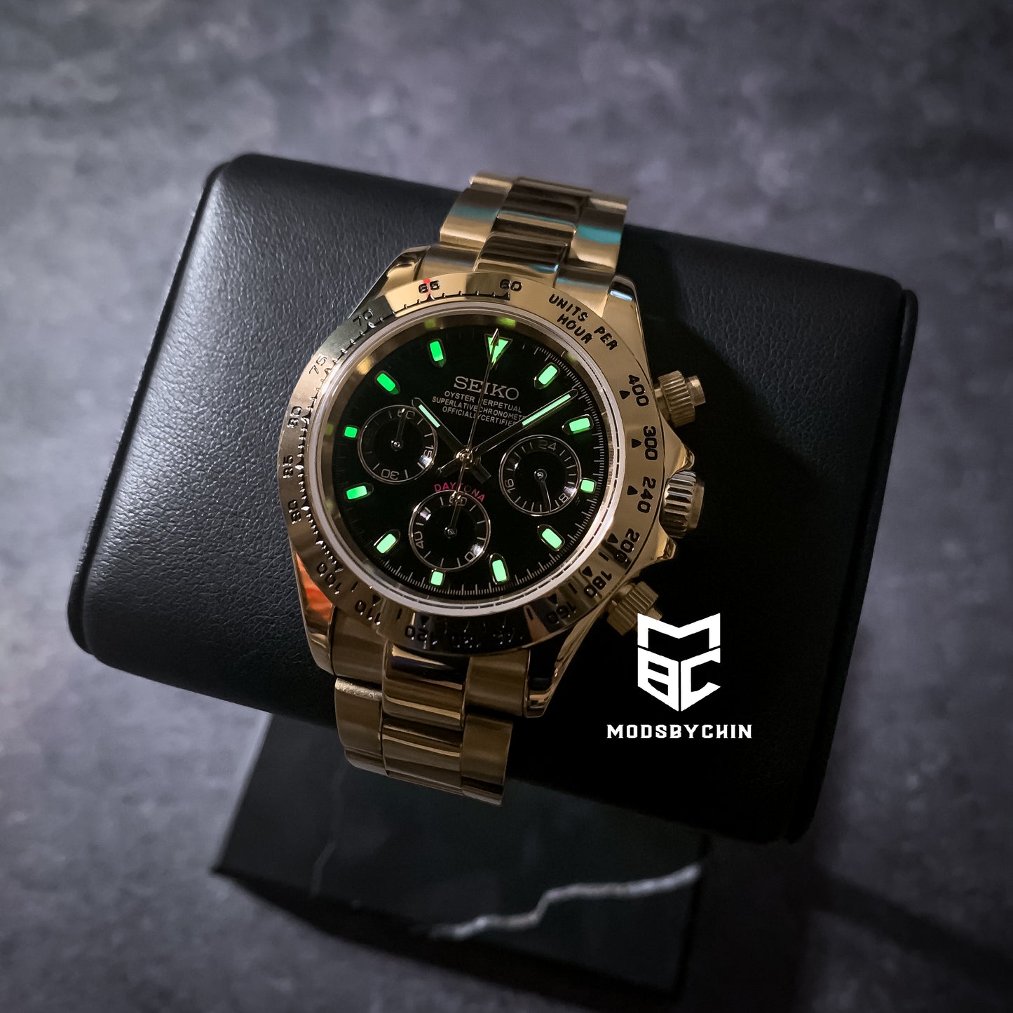 Daytona Yellow Gold & Black