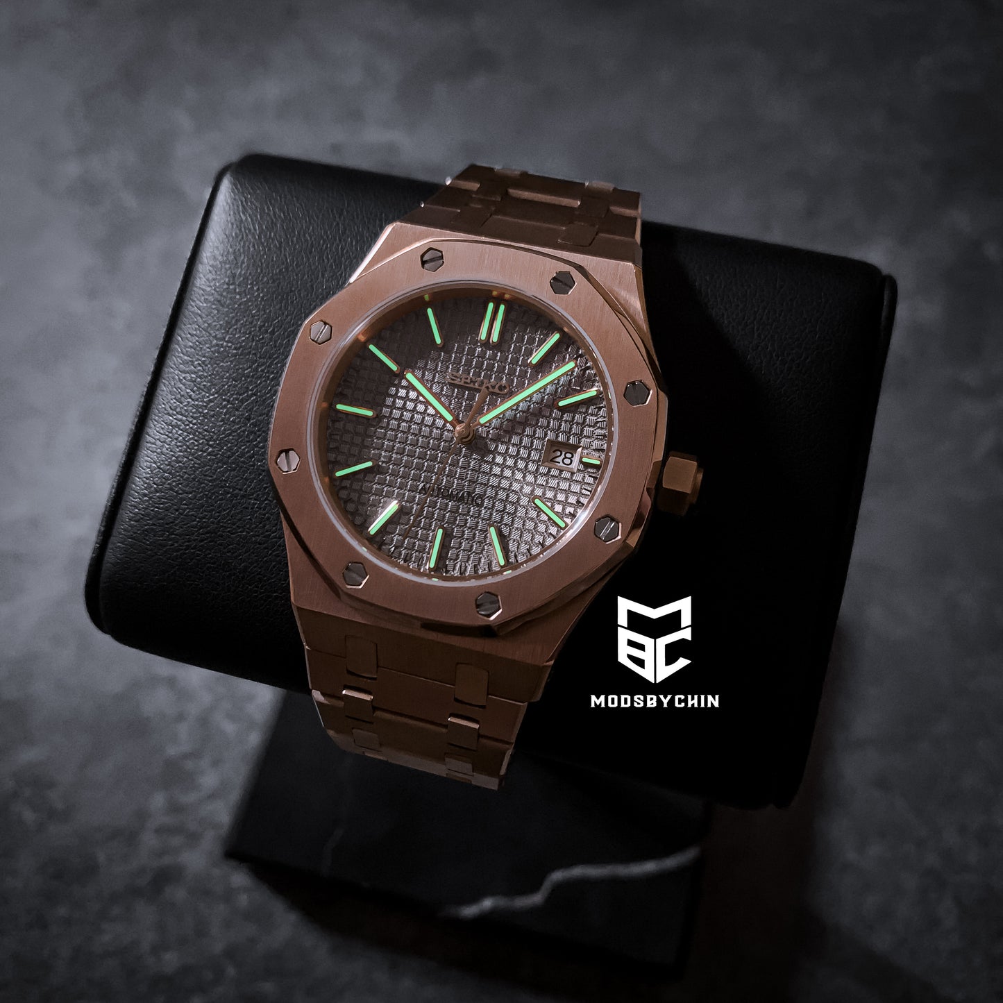 Royal Oak Everrose Gold & Grey