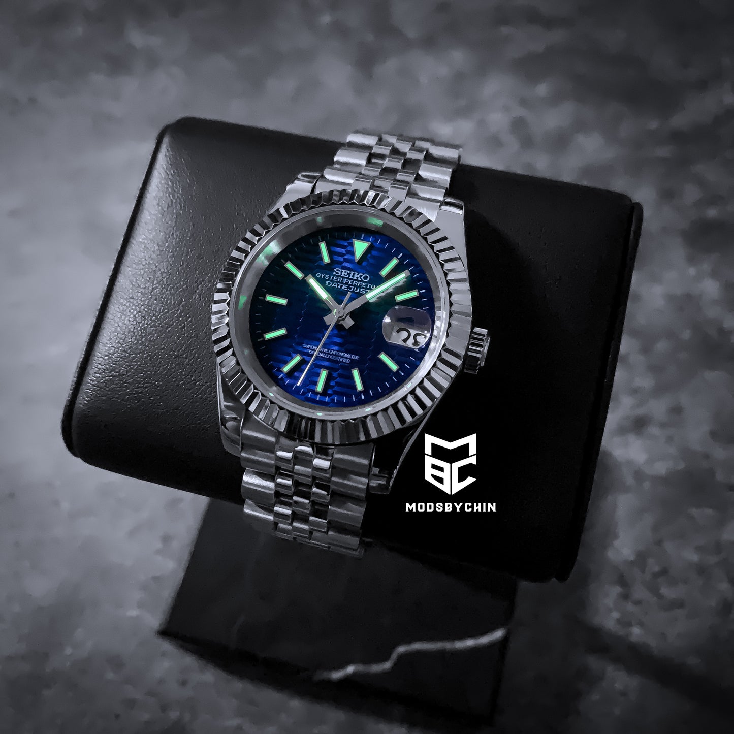 Oyster Perpetual Datejust Motif Blue