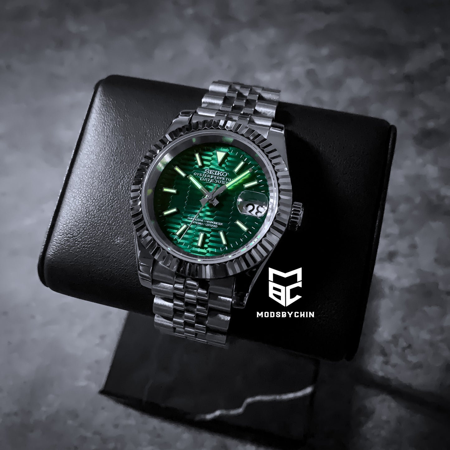 Oyster Perpetual Datejust Motif Green