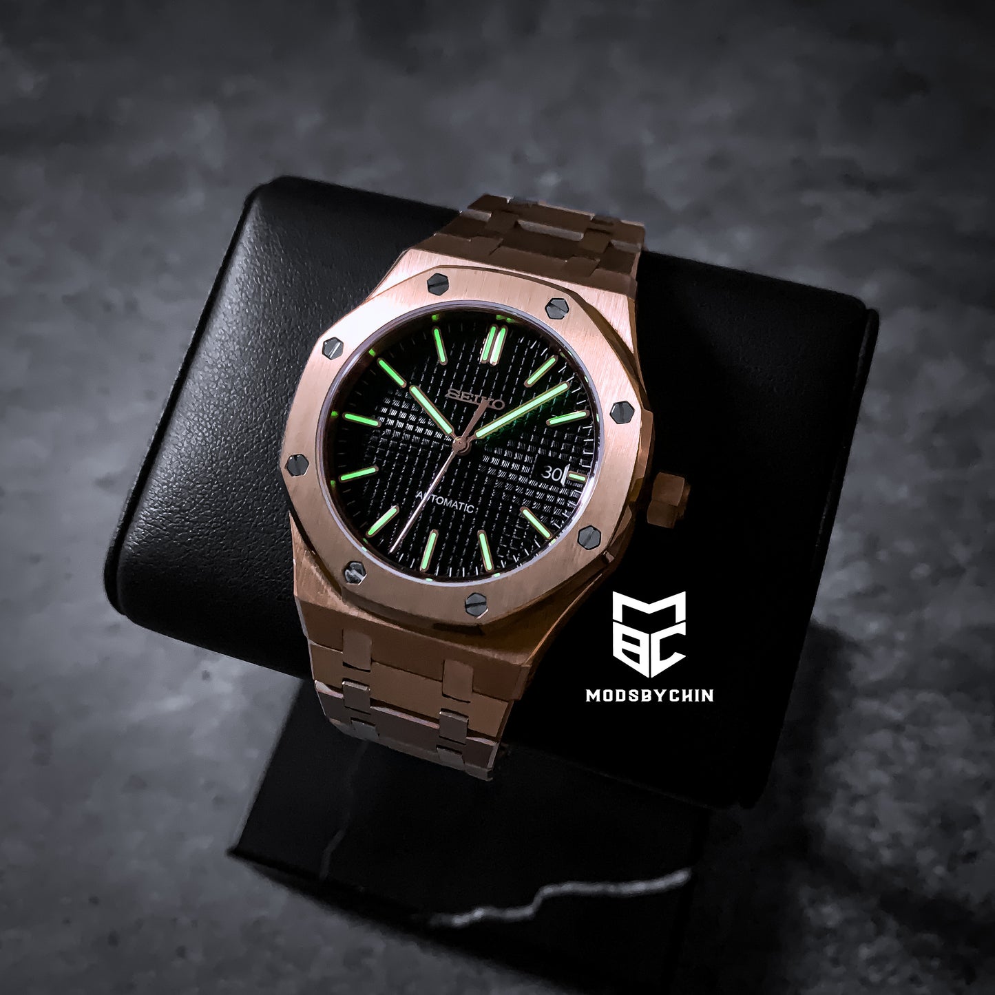 Royal Oak Everrose Gold & Black