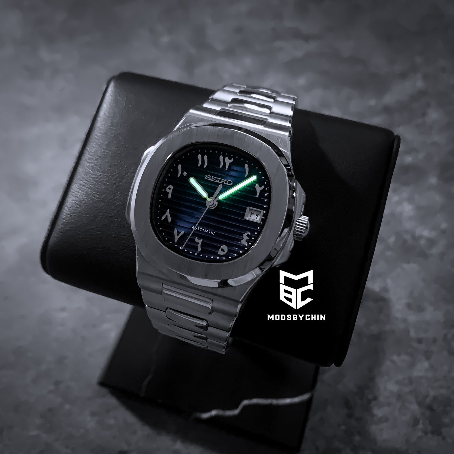 Nautilus Navy Blue (Arabic)