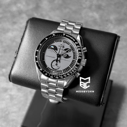 [Original] Omega X Swatch Metal Case Mod (Earthphase)