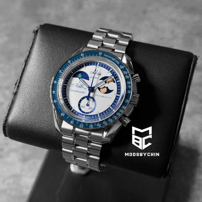 [Original] Omega X Swatch Earthphase Moonshine Gold Metal Case Mod