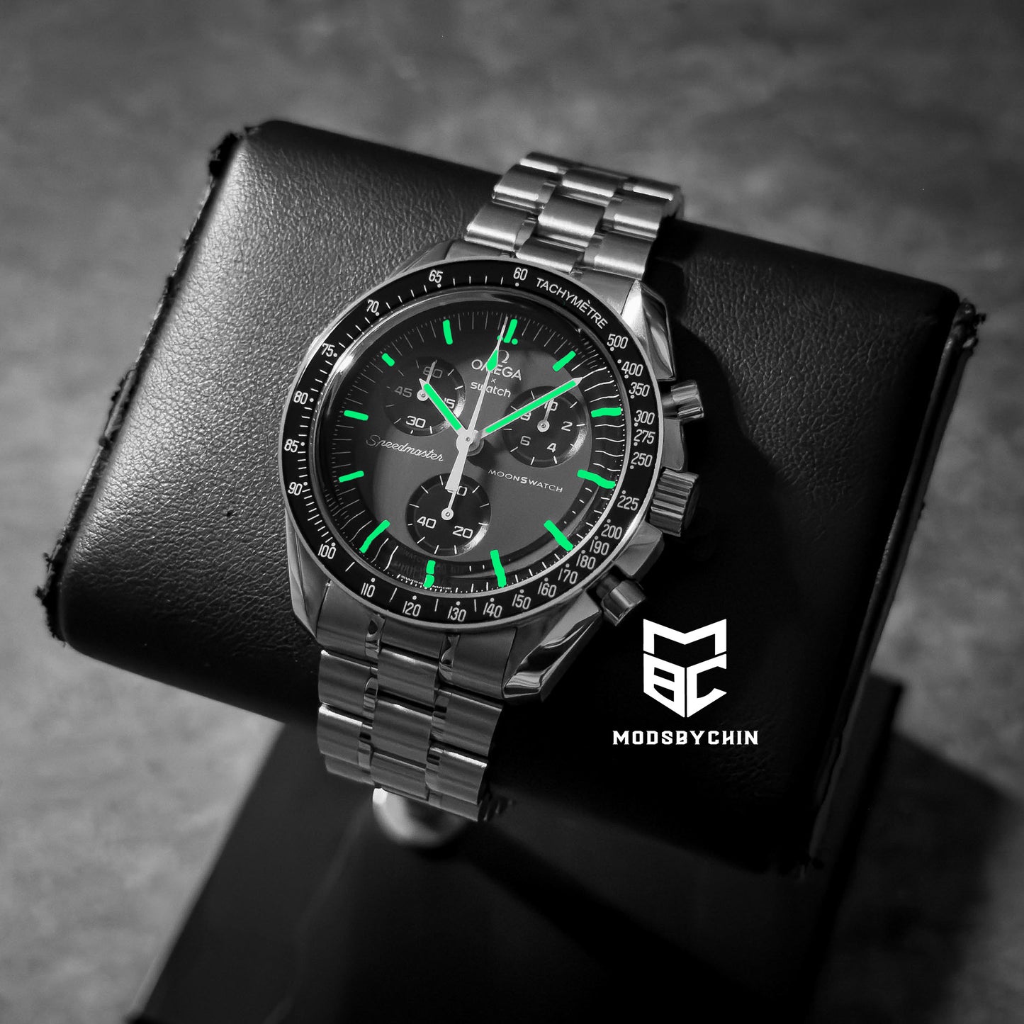 [Original] Omega X Swatch Metal Case Mod (Mercury)