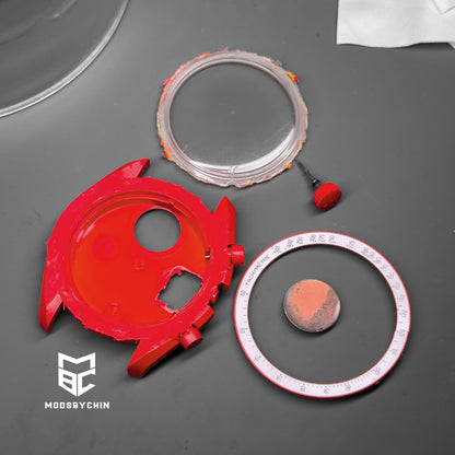 [Original] Omega X Swatch Metal Case Mod (Mars)