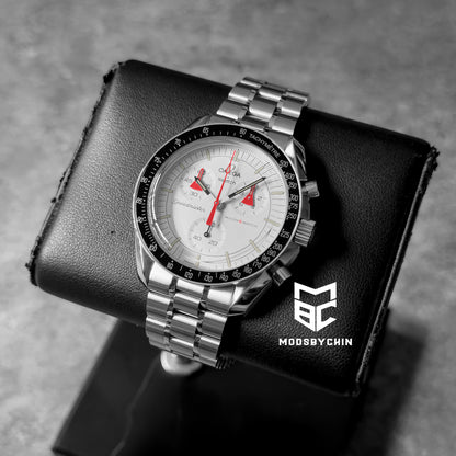 [Original] Omega X Swatch Metal Case Mod (Mars)