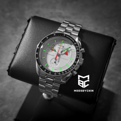 [Original] Omega X Swatch Metal Case Mod (Mars)