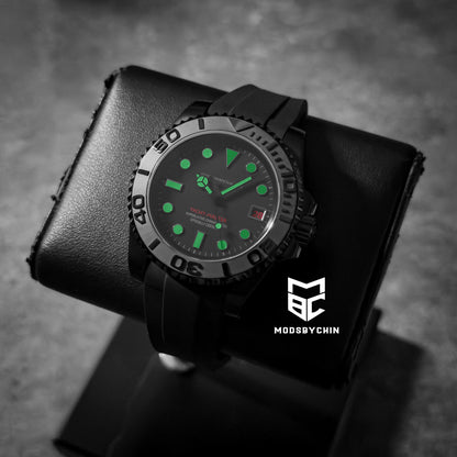 Yacht Master Stealth Black (Red Edition)