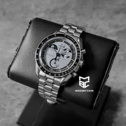 [Original] Omega X Swatch Metal Case Mod (Earthphase)
