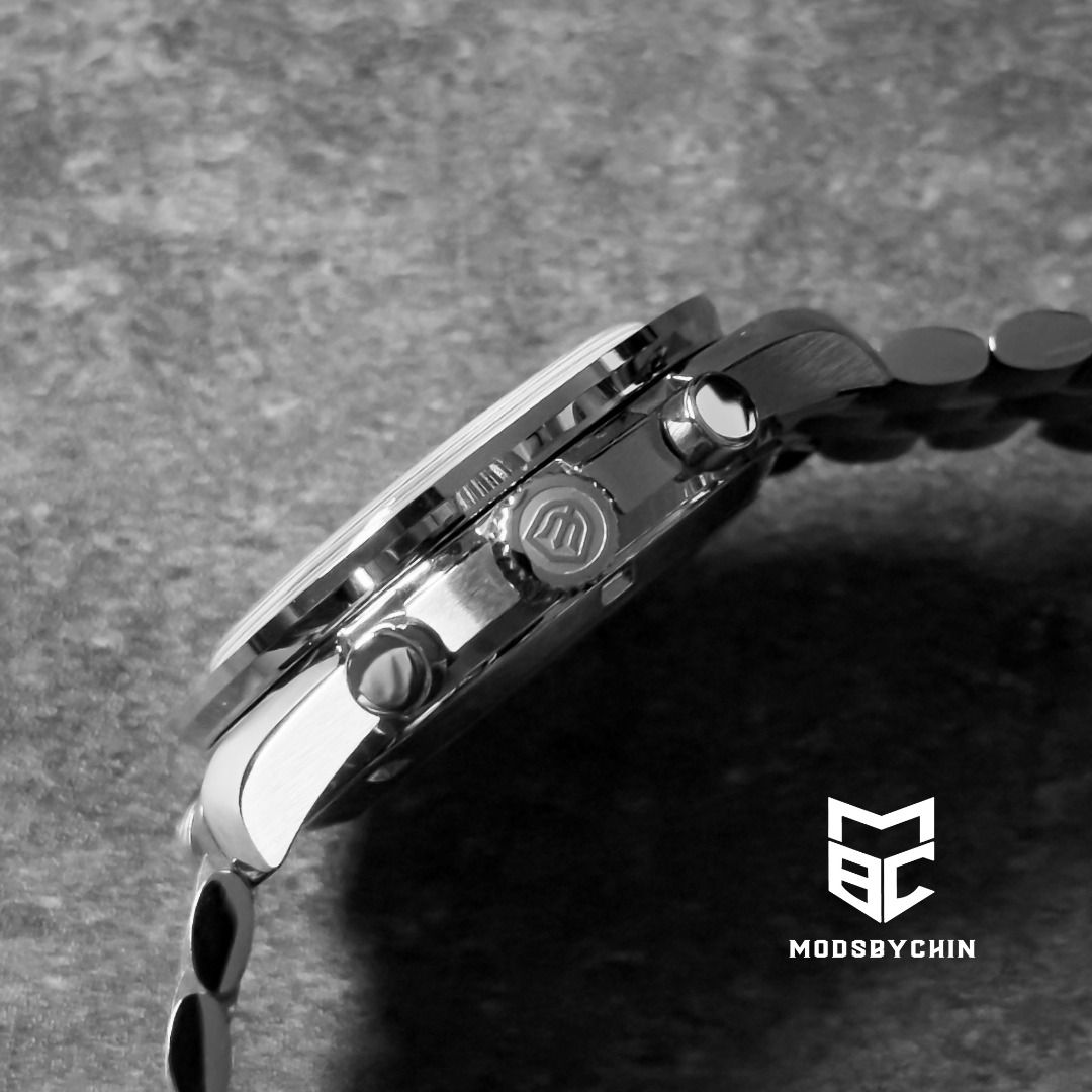 [Original] Omega X Swatch Metal Case Mod (Jupiter)