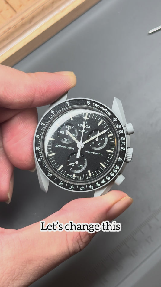 Omega X Swatch Metal Case Mod